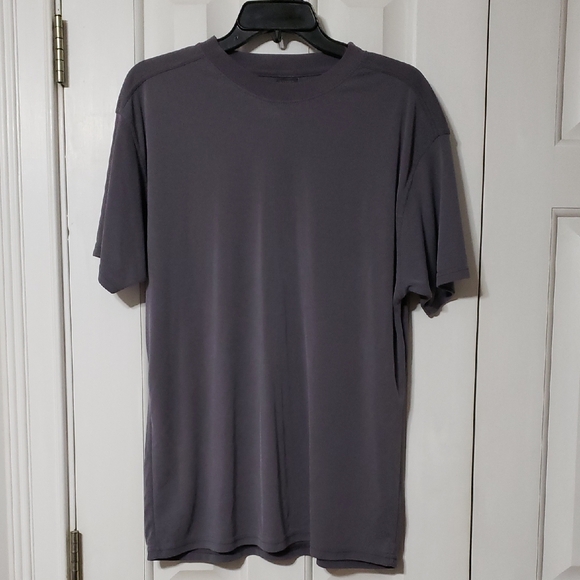 Bruno Sueded Shirt Men's Large Charcoal Gray - Picture 1 of 4